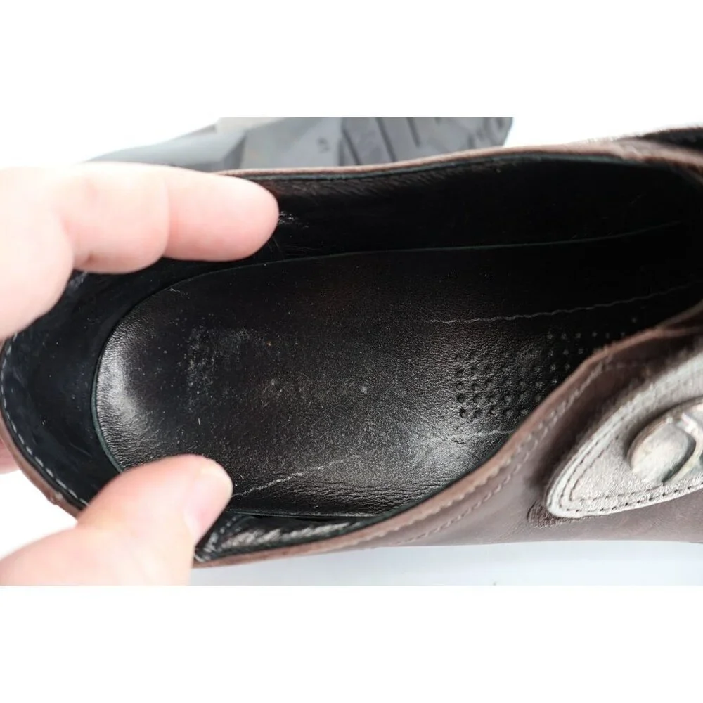 Romika Skylight Loafers Women's Size 41 10 Brown Pewter Bootie Shootie Comfy